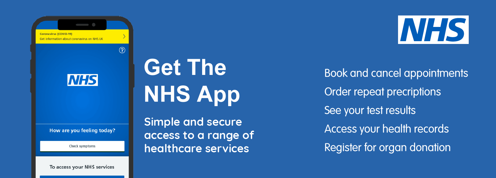 Find out more about the NHS App