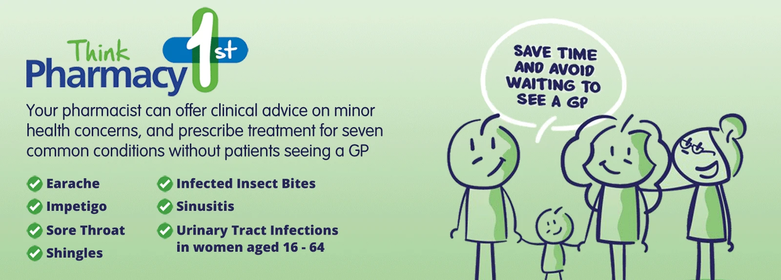 use your pharmacy for minor illnesses and ailments