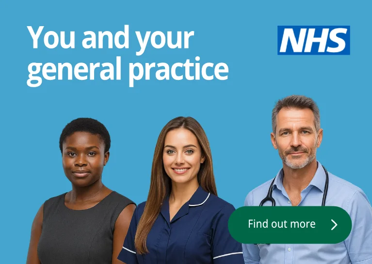 Find out more about General practice on the NHS Uk website