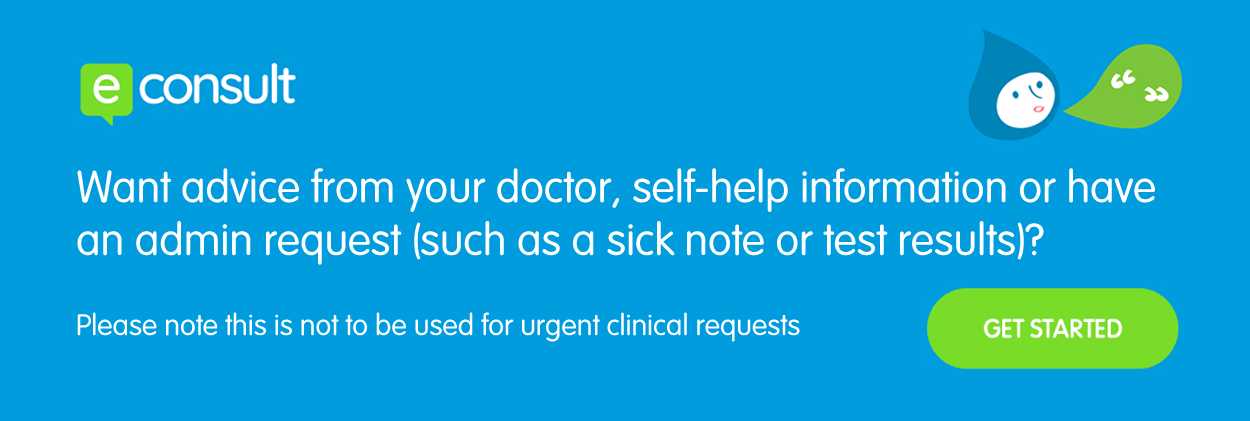 Submit a clinical request online with eConsult